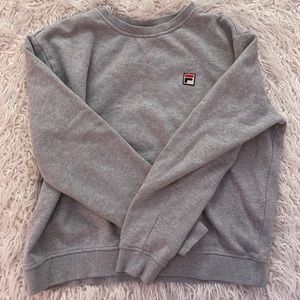 Fila grey long sleeved crewneck